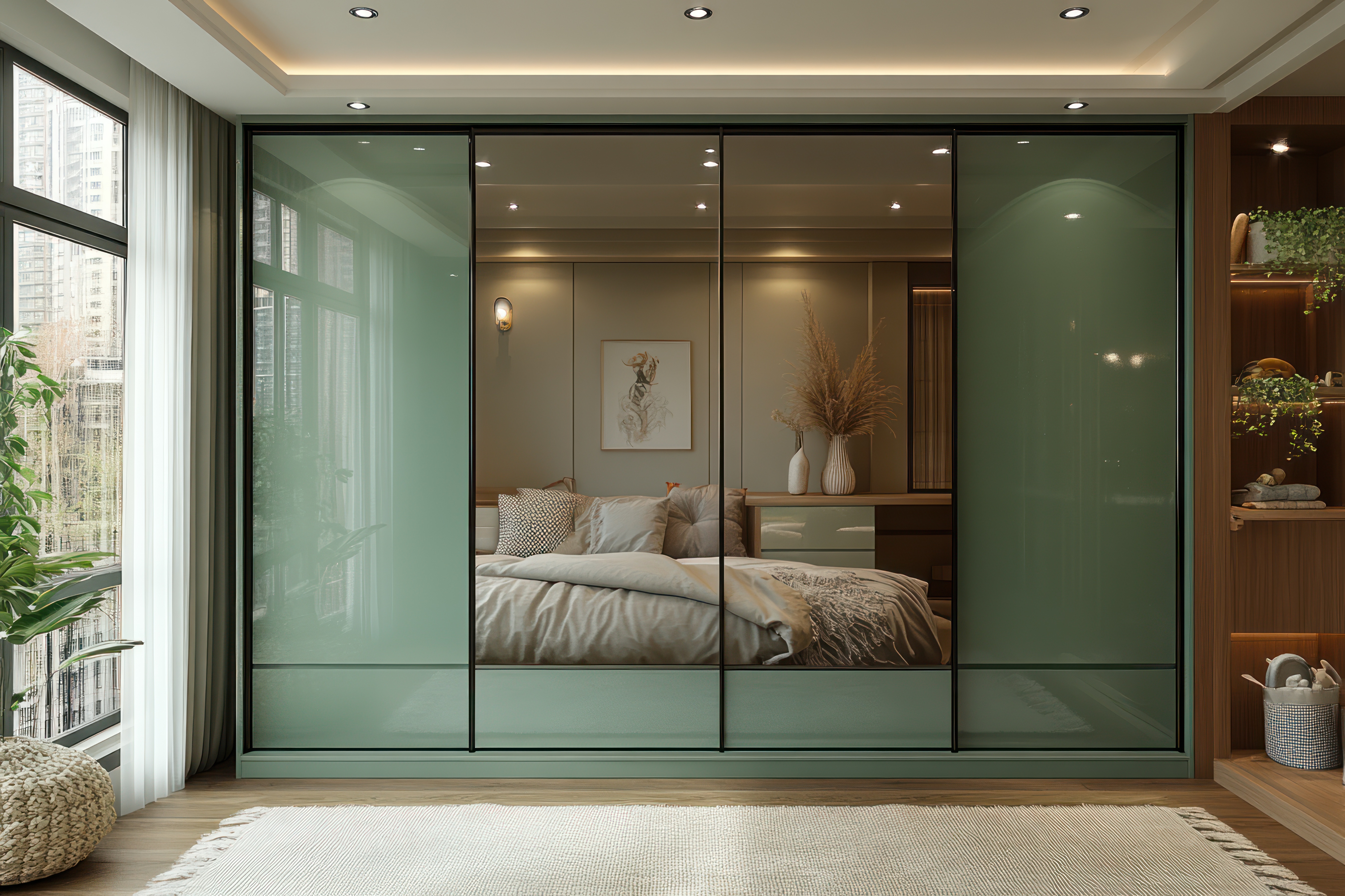 Cladish acrylic wardrobe portfolio